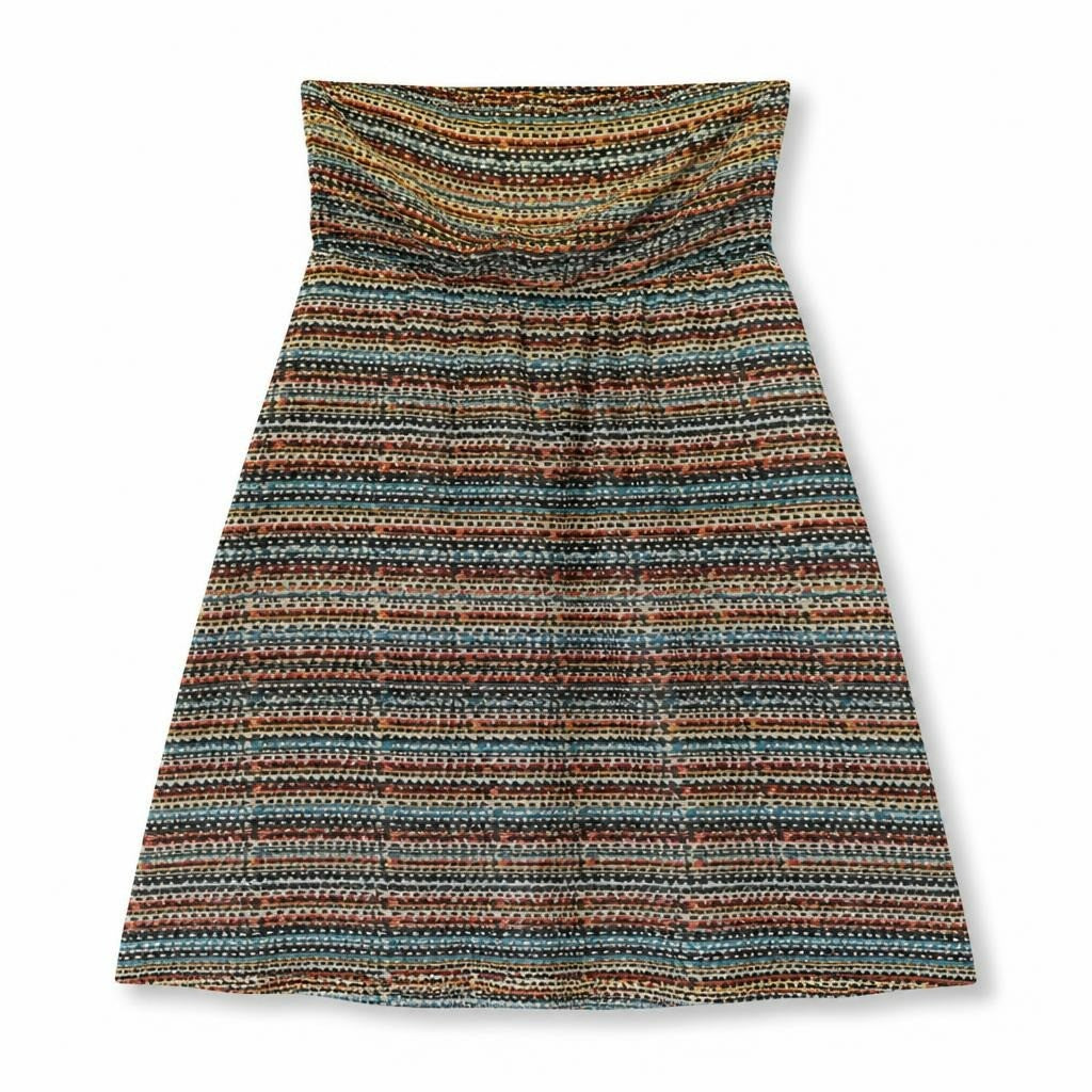 Boho Dress - white studio shot, second-hand at Why Go Less, Dekwaneh, Lebanon