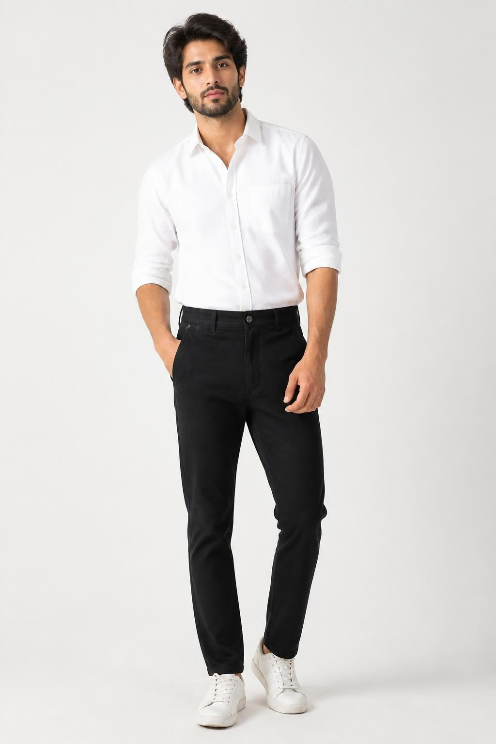 Men's Black Pants | Pre-Loved | Why Go Less