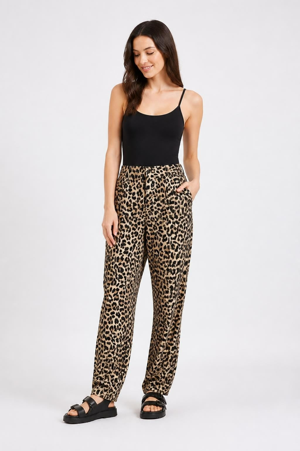 Leopard Print Pants | Pre-Loved | Why Go Less