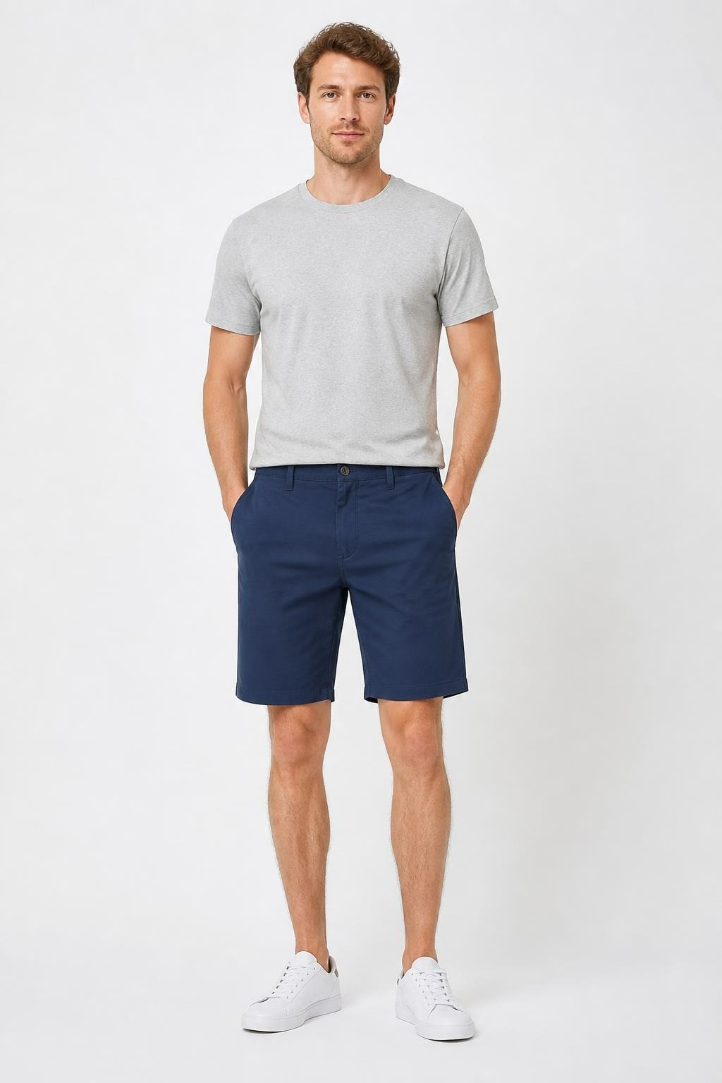 Tommy Hilfiger Navy Chino Shorts | Pre-Loved | Why Go Less-1