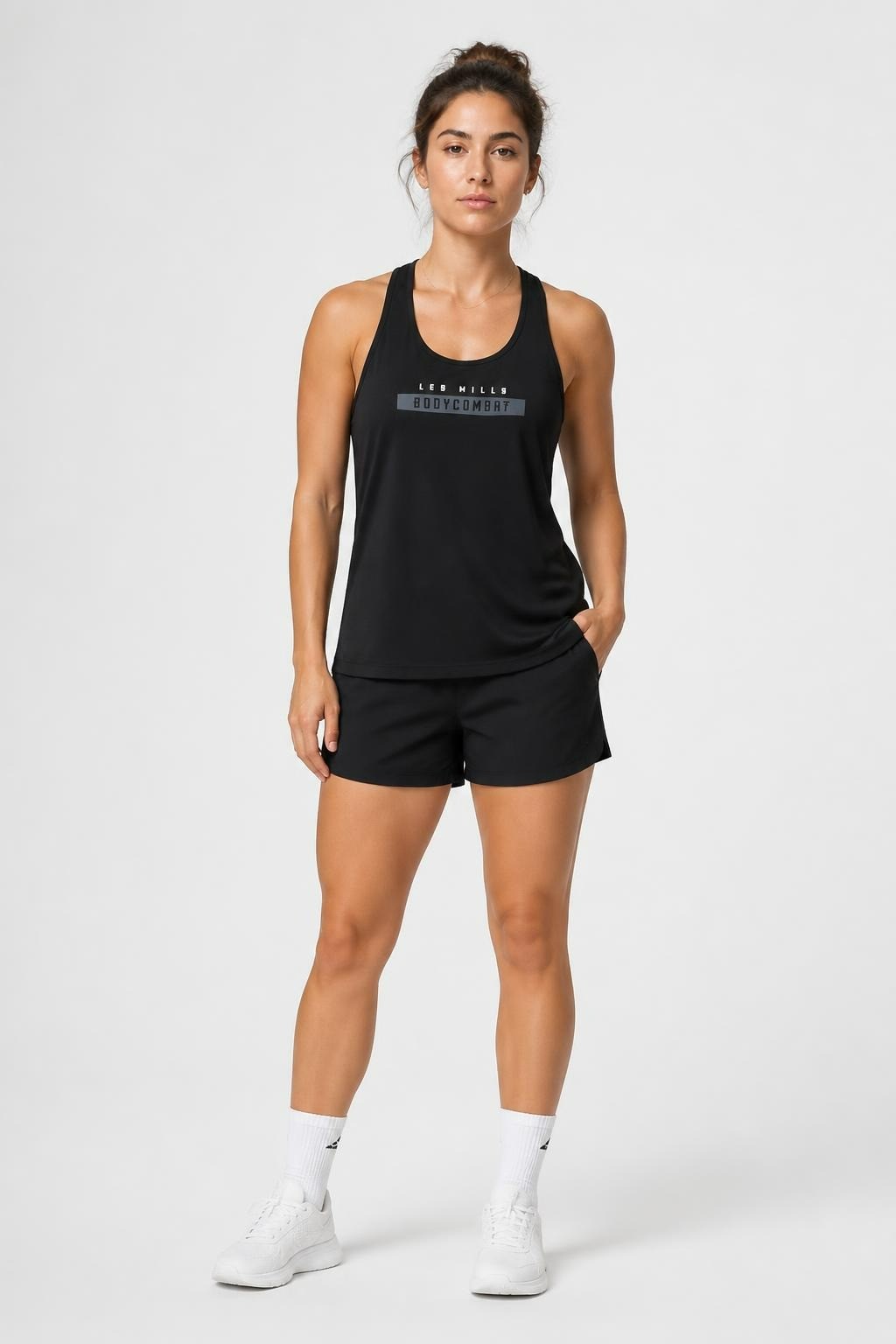 Reebok Les Mills BodyCombat Black Tank Top | Pre-Loved | Why Go Less-1