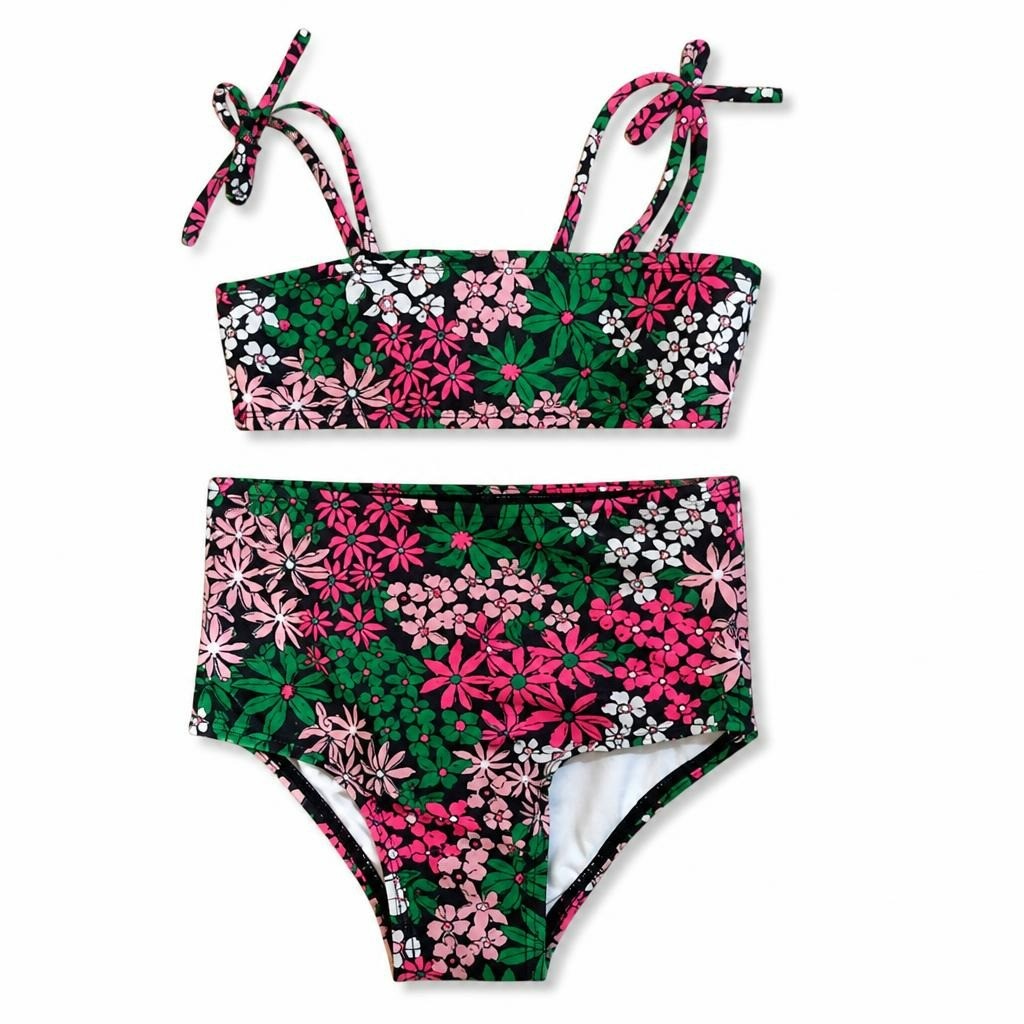 Maillot de Bain Deux Pièces Fleuri | Seconde Main | Pourquoi se contenter de moins