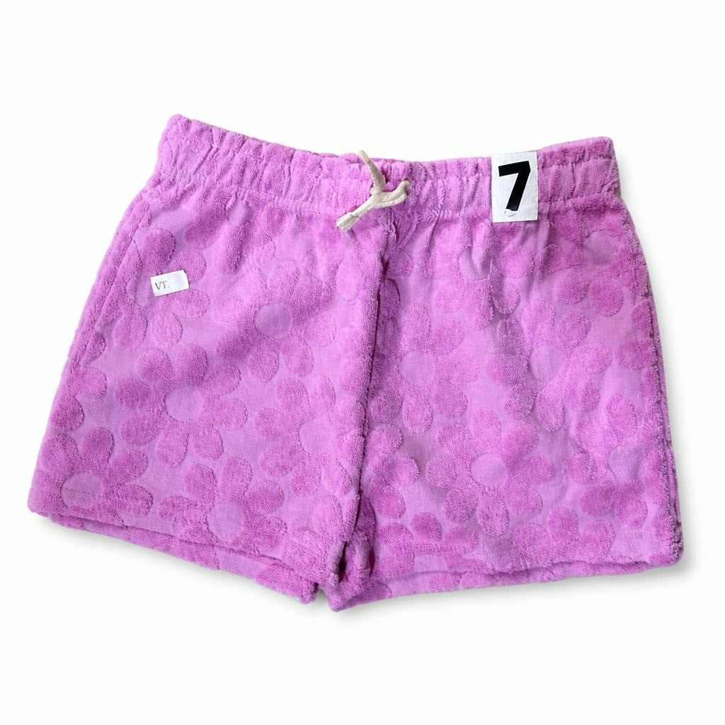 Shorts à enfiler en tissu éponge rose | Seconde main | Pourquoi se contenter de moins-2