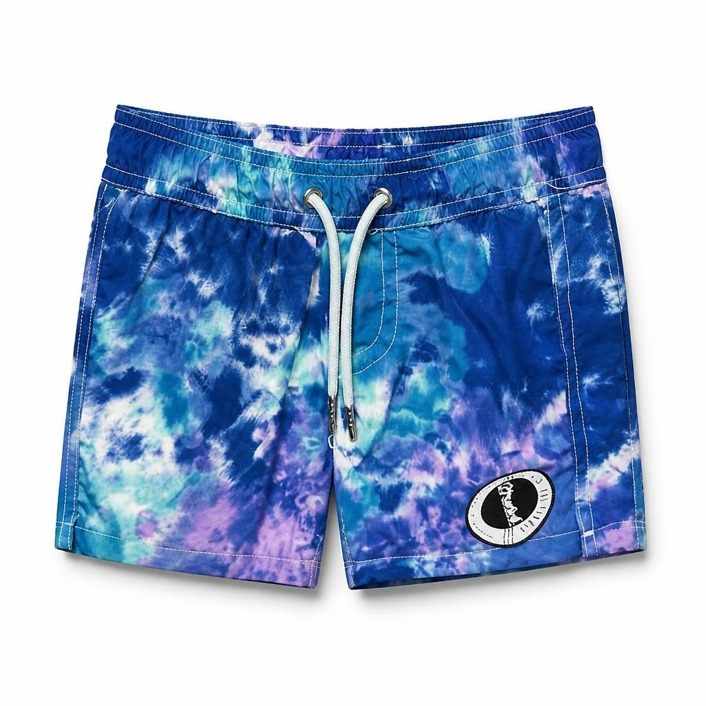 Short de bain bébé bleu à motifs | Occasion | Pourquoi payer plus