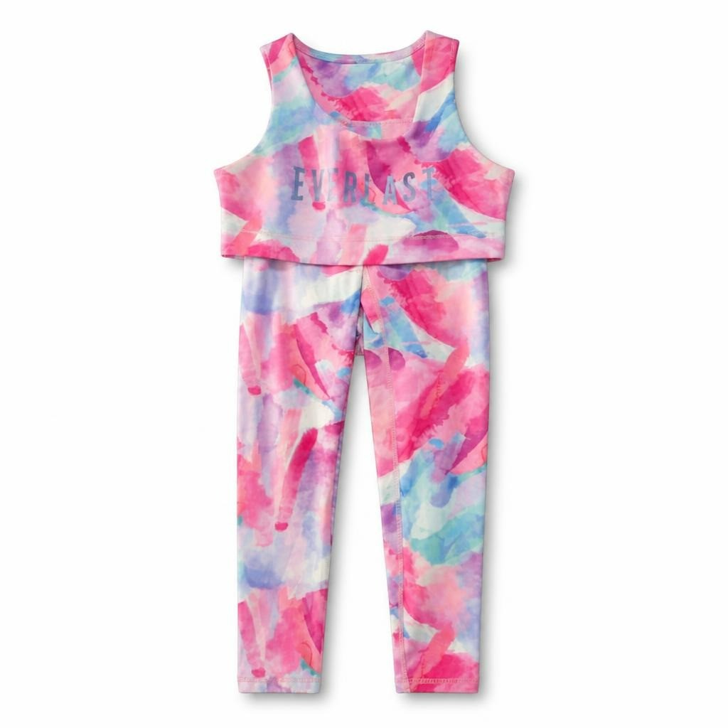 Ensemble crop top et legging tie-dye Everlast | Seconde main | Pourquoi se contenter de moins
