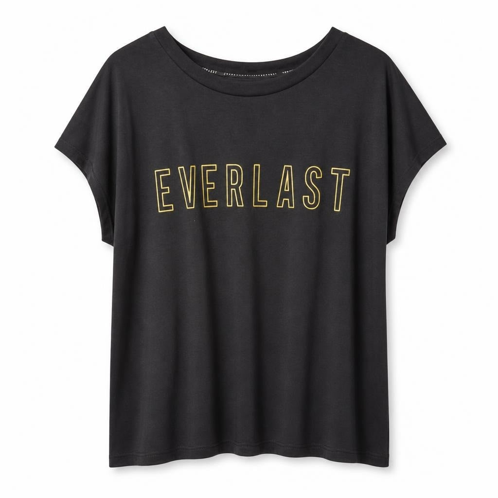 T-shirt court noir Everlast pour enfant | Seconde main | Pourquoi faire moins bien