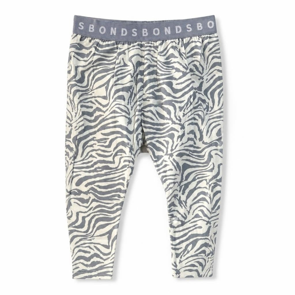 Leggings enfant Bonds imprimé zèbre gris/blanc | Seconde main | Pourquoi chercher moins cher
