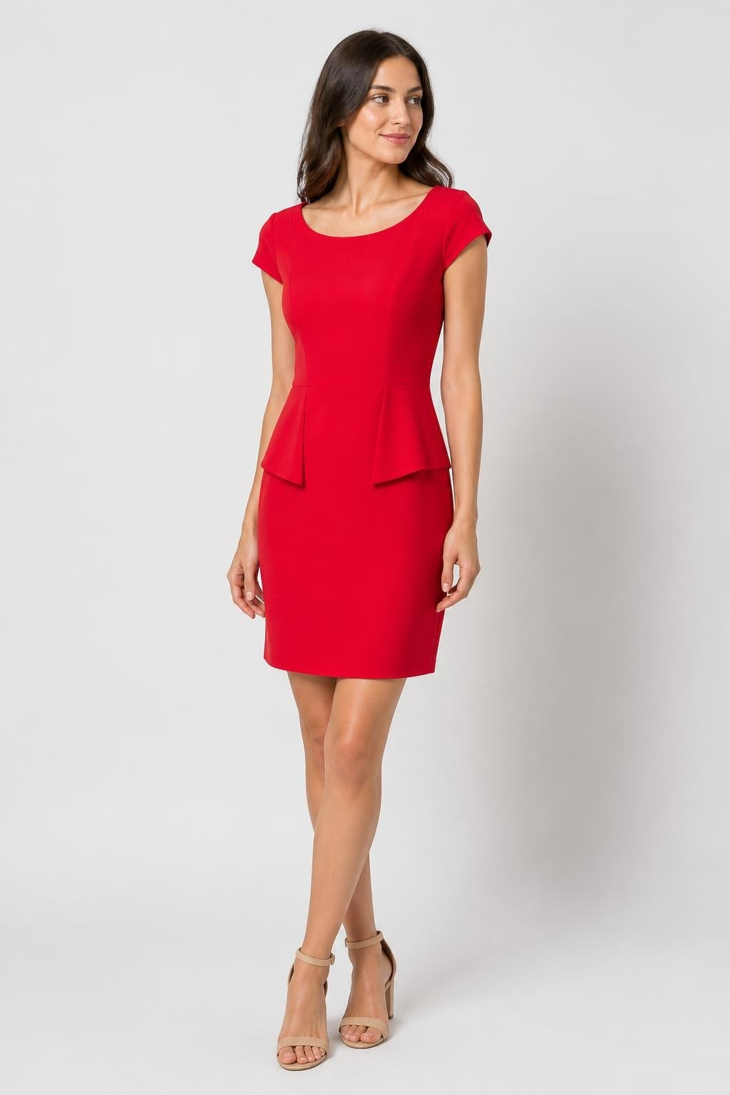 Gabriella Ferrini Red Dress Made in Italy | Pre-Loved | Why Go Less