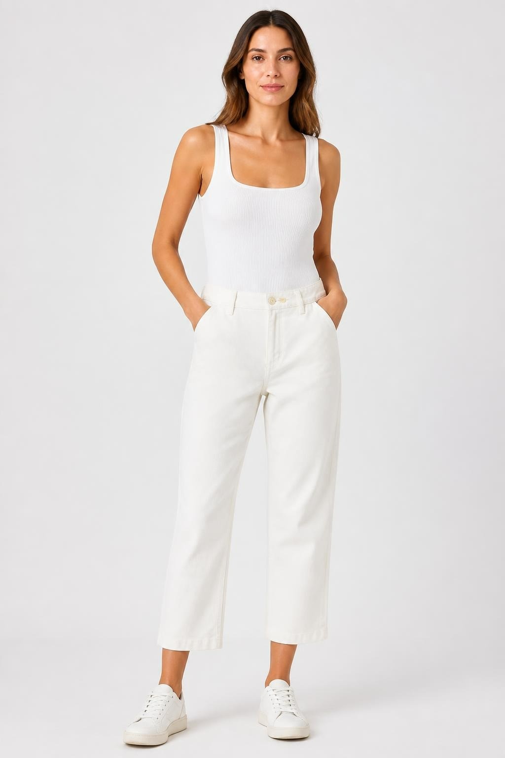 Lauren Jeans Co. Ralph Lauren Cream Pants | Pre-Loved | Why Go Less