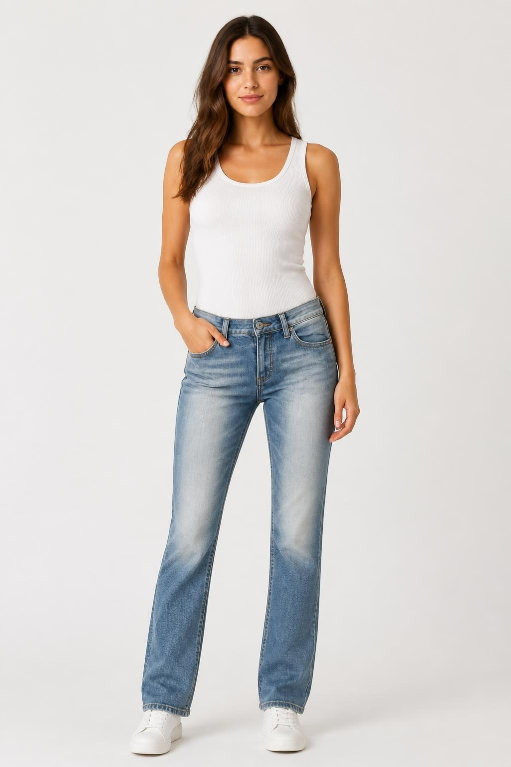 Mavi Jeans Claudia Light Blue Bootcut Jeans Size 29 | Pre-Loved | Why Go Less
