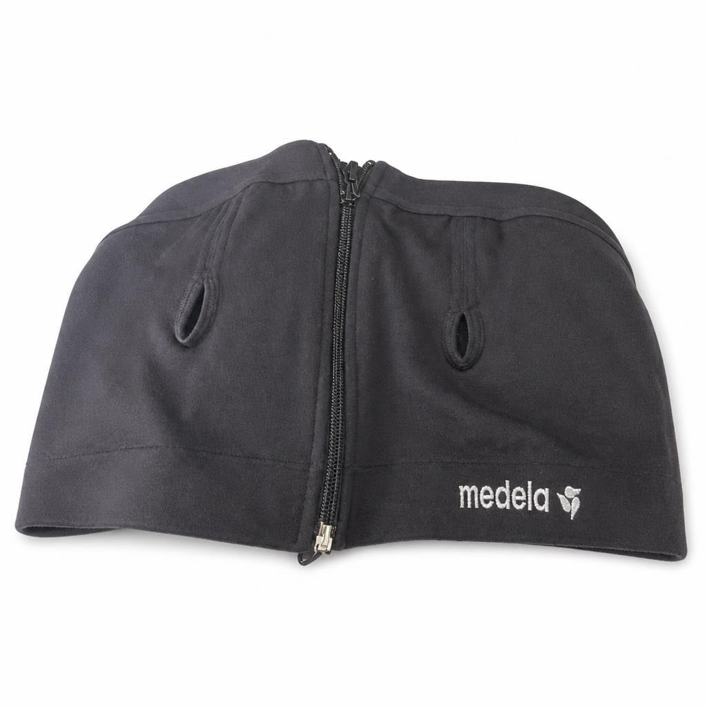 Medela Hands-Free Pumping Bra, Black, S/M - white studio shot, second-hand at Why Go Less, Dekwaneh, Lebanon