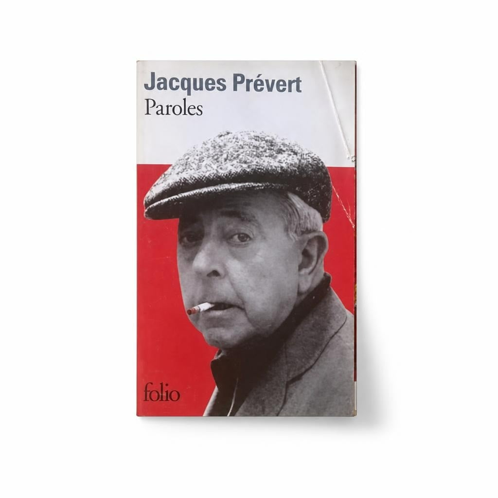 Paroles - Jacques Prévert, Folio poetry book | Pre-Loved | Why Go Less