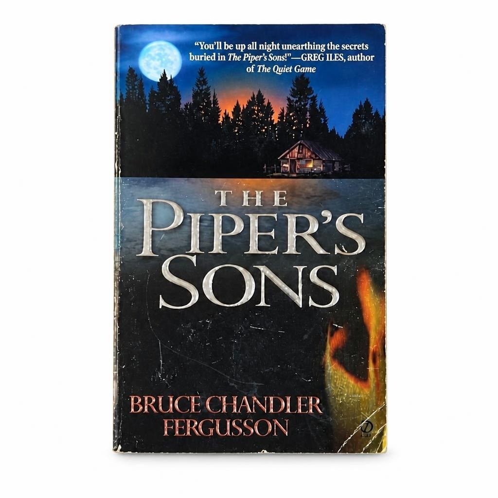 The Piper's Sons - Bruce Chandler Fergusson paperback - white studio shot, second-hand at Why Go Less, Dekwaneh, Lebanon