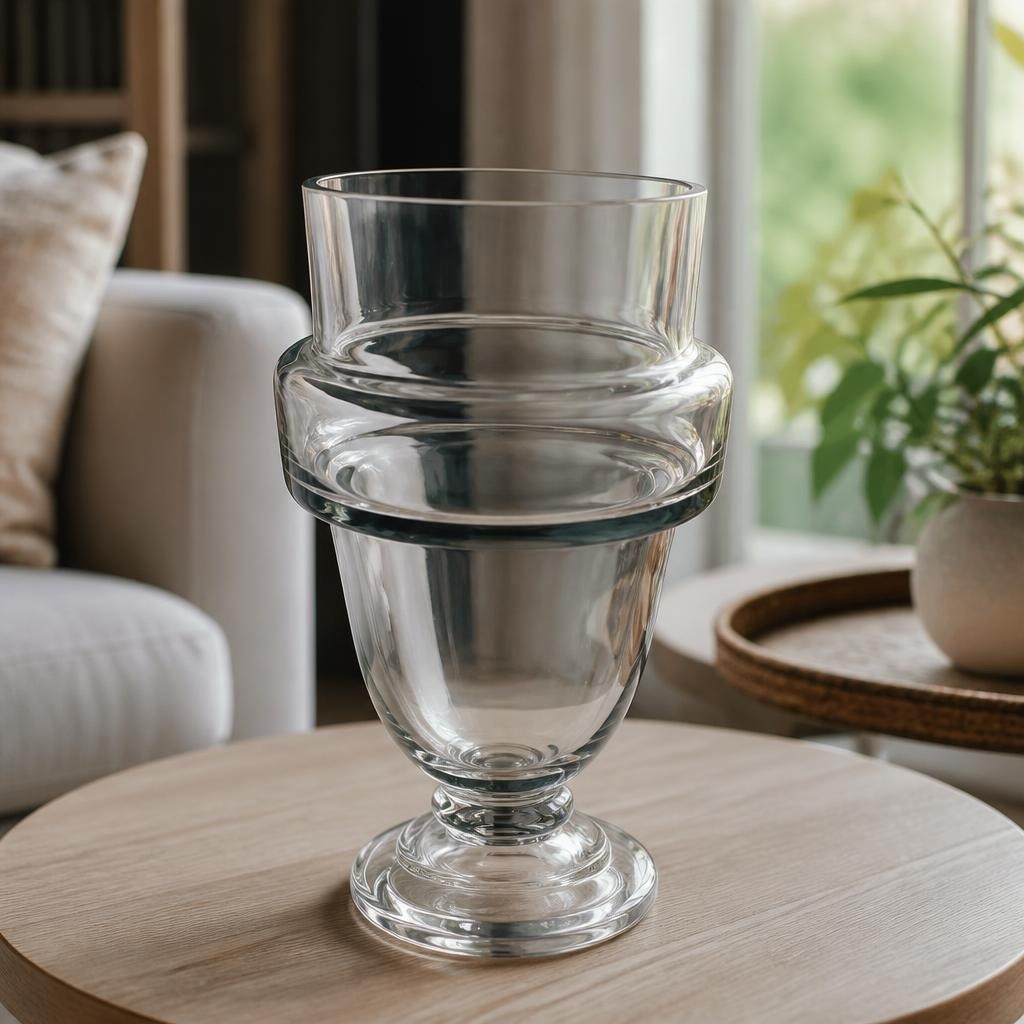 Gobelet/calice en verre transparent, surdimensionné | Deuxième main | Pourquoi se priver ?