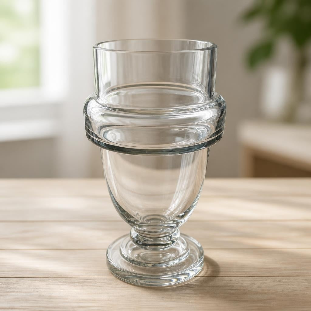 Gobelet/calice en verre transparent, surdimensionné | Deuxième main | Pourquoi se priver ?