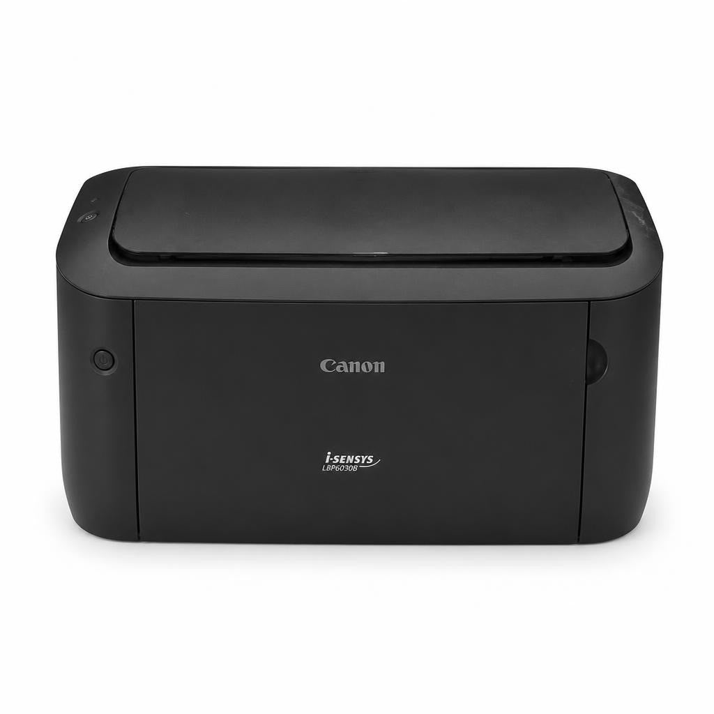 Canon i-SENSYS laser printer, black, desktop - white studio shot, second-hand at Why Go Less, Dekwaneh, Lebanon