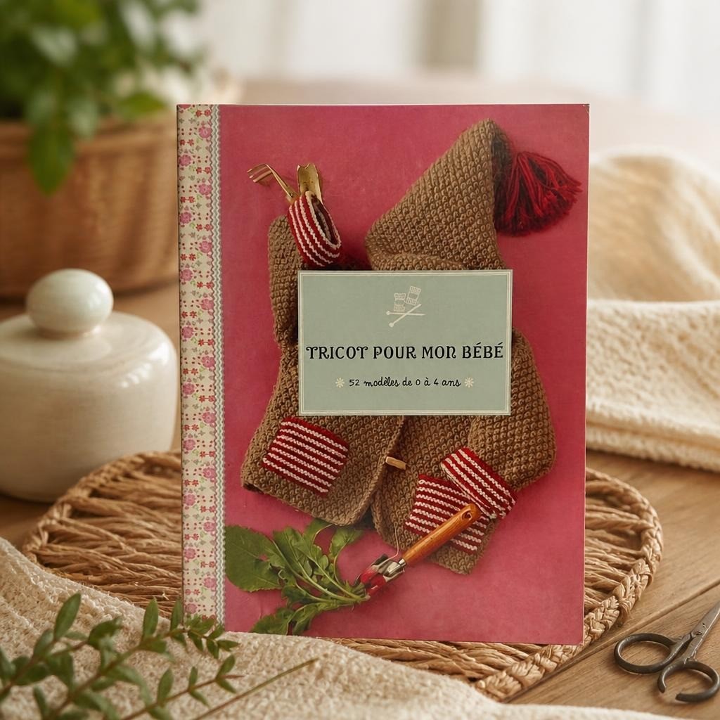 Tricot Pour Mon Bébé knitting book, French - second-hand at Why Go Less, Dekwaneh, Lebanon