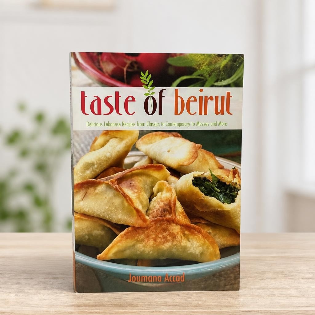 Taste of Beirut Lebanese Cookbook by Joumana Accad - second-hand at Why Go Less, Dekwaneh, Lebanon
