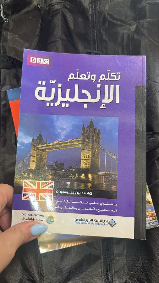 BBC Speak & Learn English – Arabic guide, purple - second-hand at Why Go Less, Dekwaneh, Lebanon