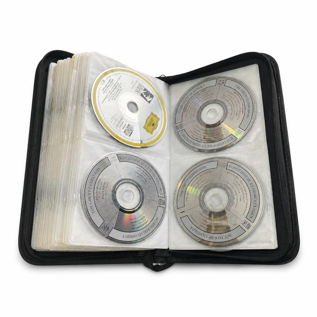 Classical Music CD collection – Great Composers set - white studio shot, second-hand at Why Go Less, Dekwaneh, Lebanon