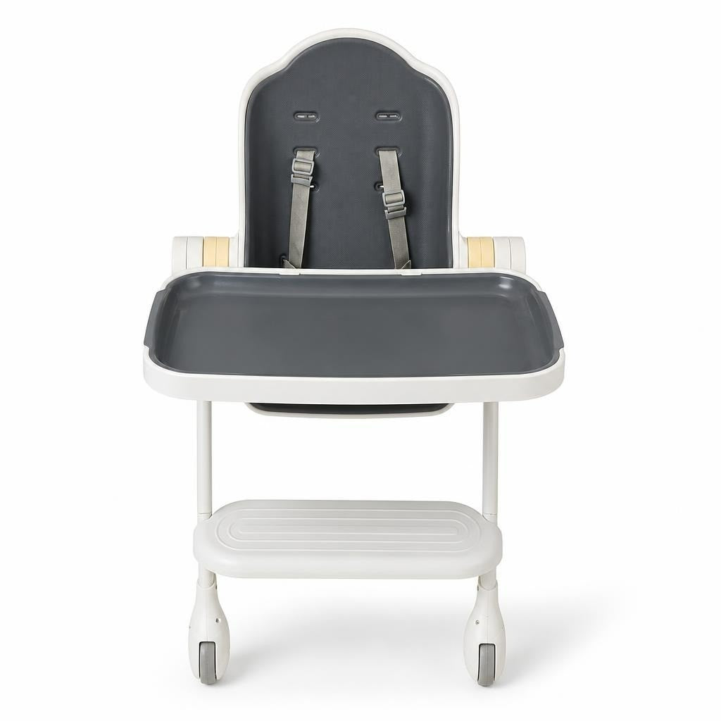 Baby Booster Feeding Chair - white studio shot, second-hand at Why Go Less, Dekwaneh, Lebanon