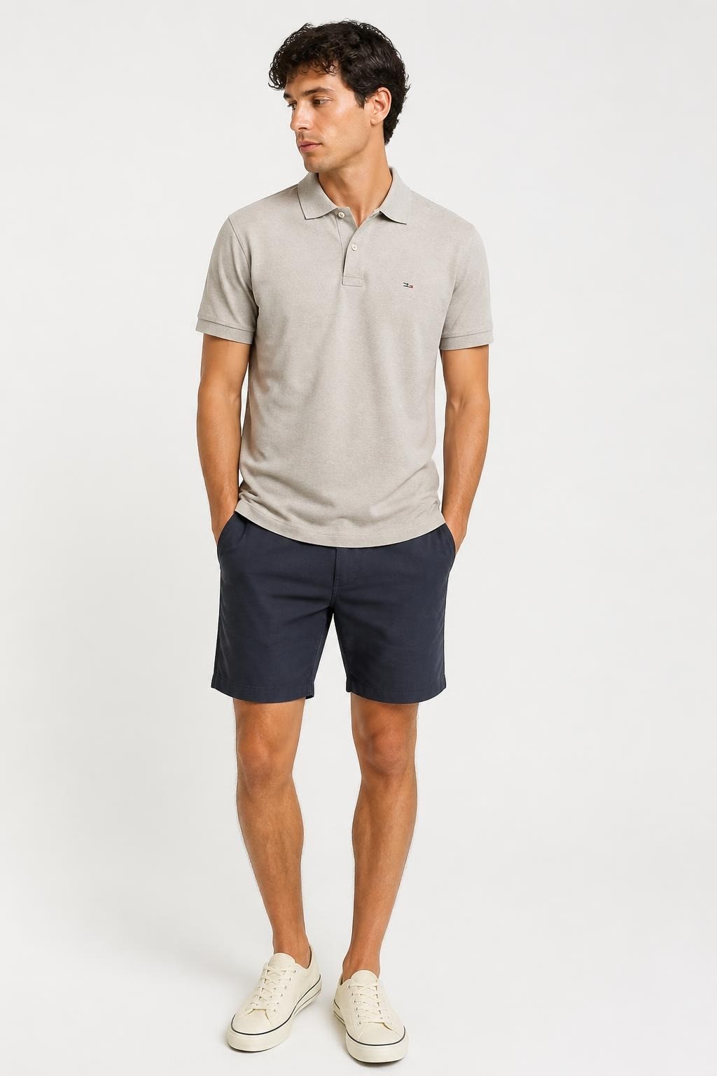 Lacoste Classic Polo Shirt Grey, Embroidered | New | Why Go Less