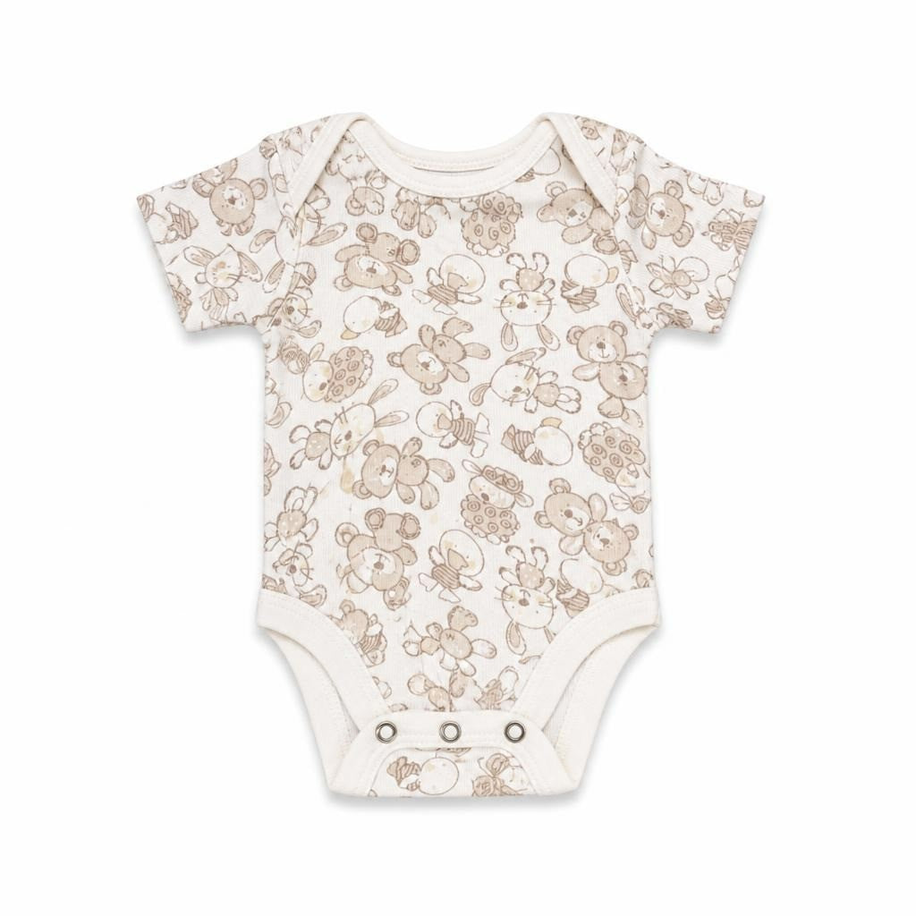 Babies R Us body imprimé animal, crème, naissance | D'occasion | Pourquoi payer plus