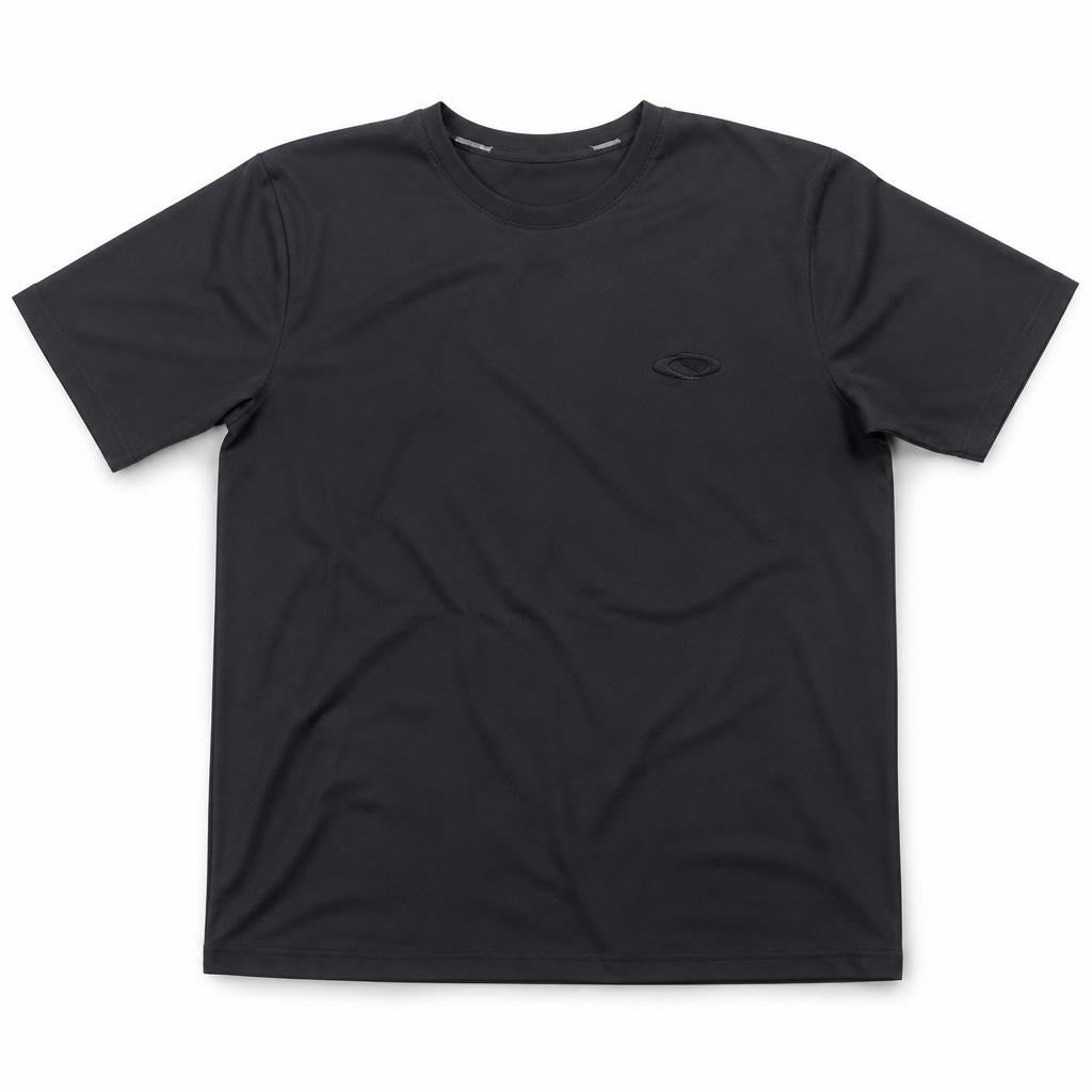 T-shirt noir col rond, neuf avec étiquettes | Occasion | Pourquoi s'en priver
