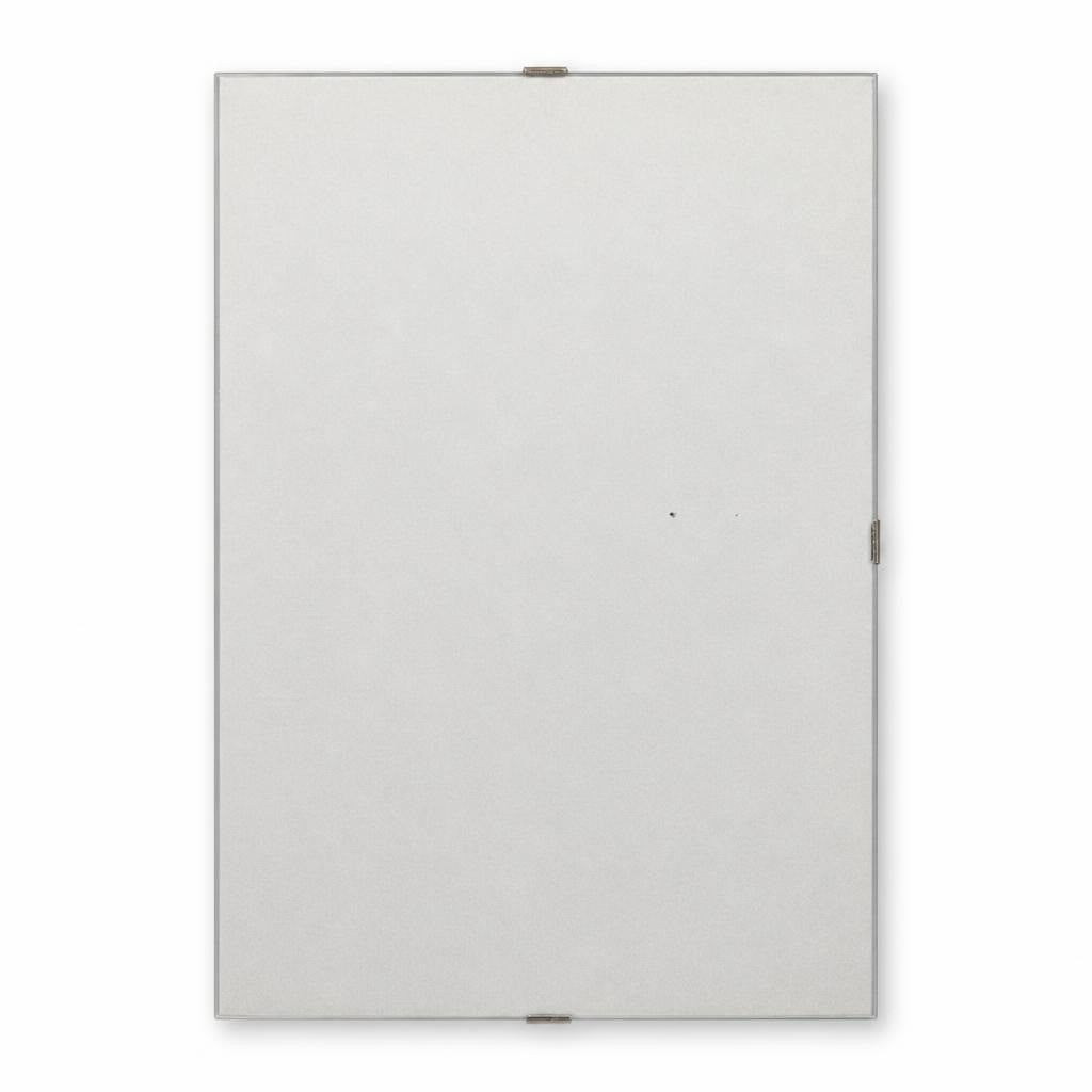 Cadre Photo Argent Uni Blanc Panneau Arrière | Seconde main | Pourquoi se contenter de moins