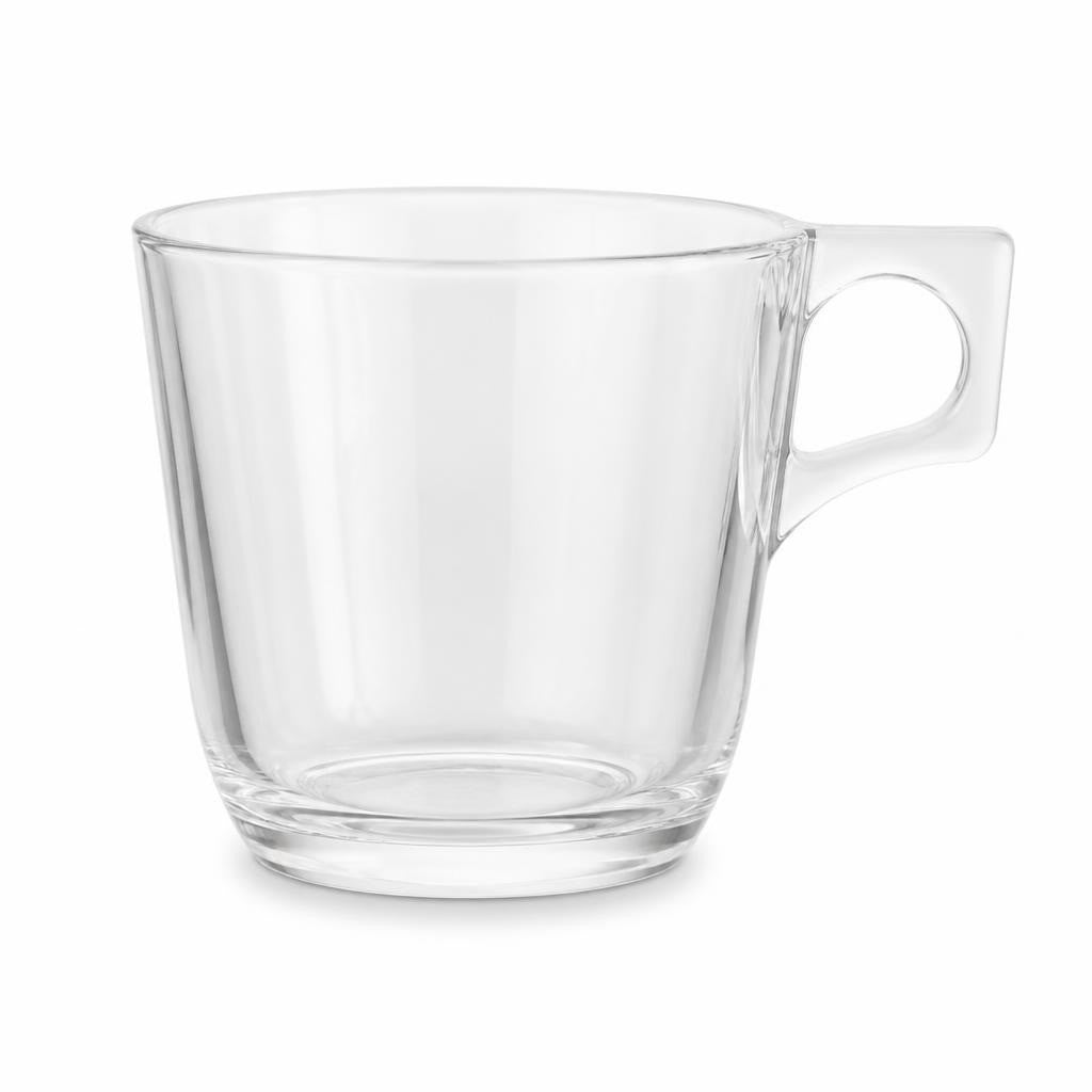 Tasse à espresso en verre transparent, petite, transparente | Seconde main | Pourquoi se contenter de moins