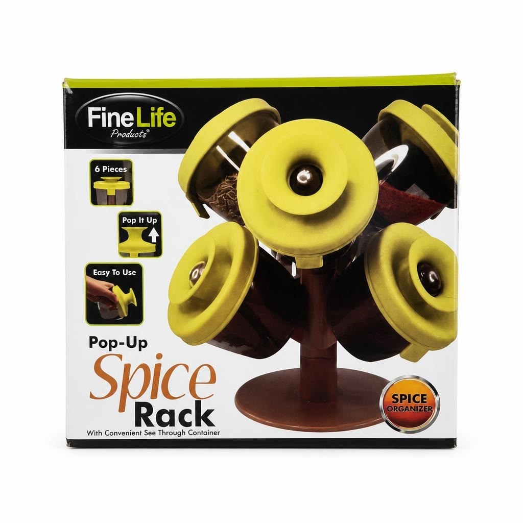Range à épices escamotable Fine Life, 6 pièces, en boîte | Seconde main | Pourquoi se contenter de moins
