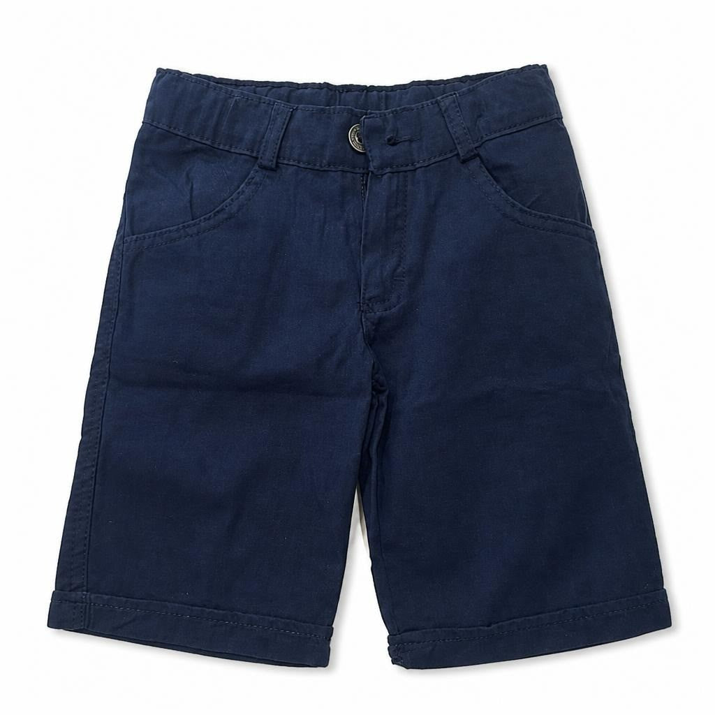 Shorts Bermuda Bleus Marine pour Enfants, Style Décontracté | Seconde Main | Pourquoi Payer Plus