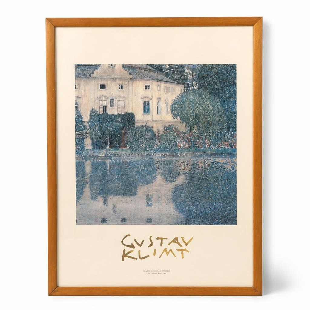 Poster encadré Gustav Klimt, Paysage bleu | Seconde main | Pourquoi se contenter de moins