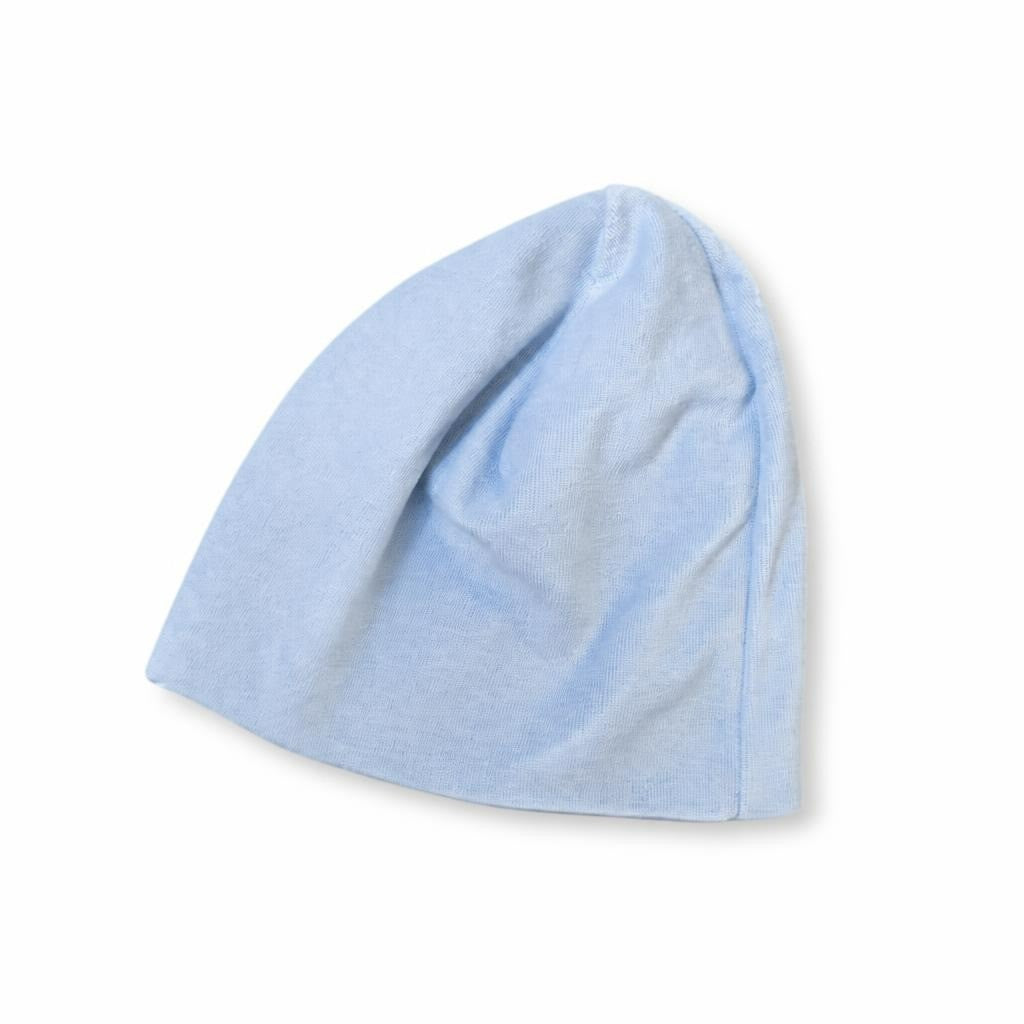 Light Blue Knit Beanie Hat | Pre-Loved | Why Go Less