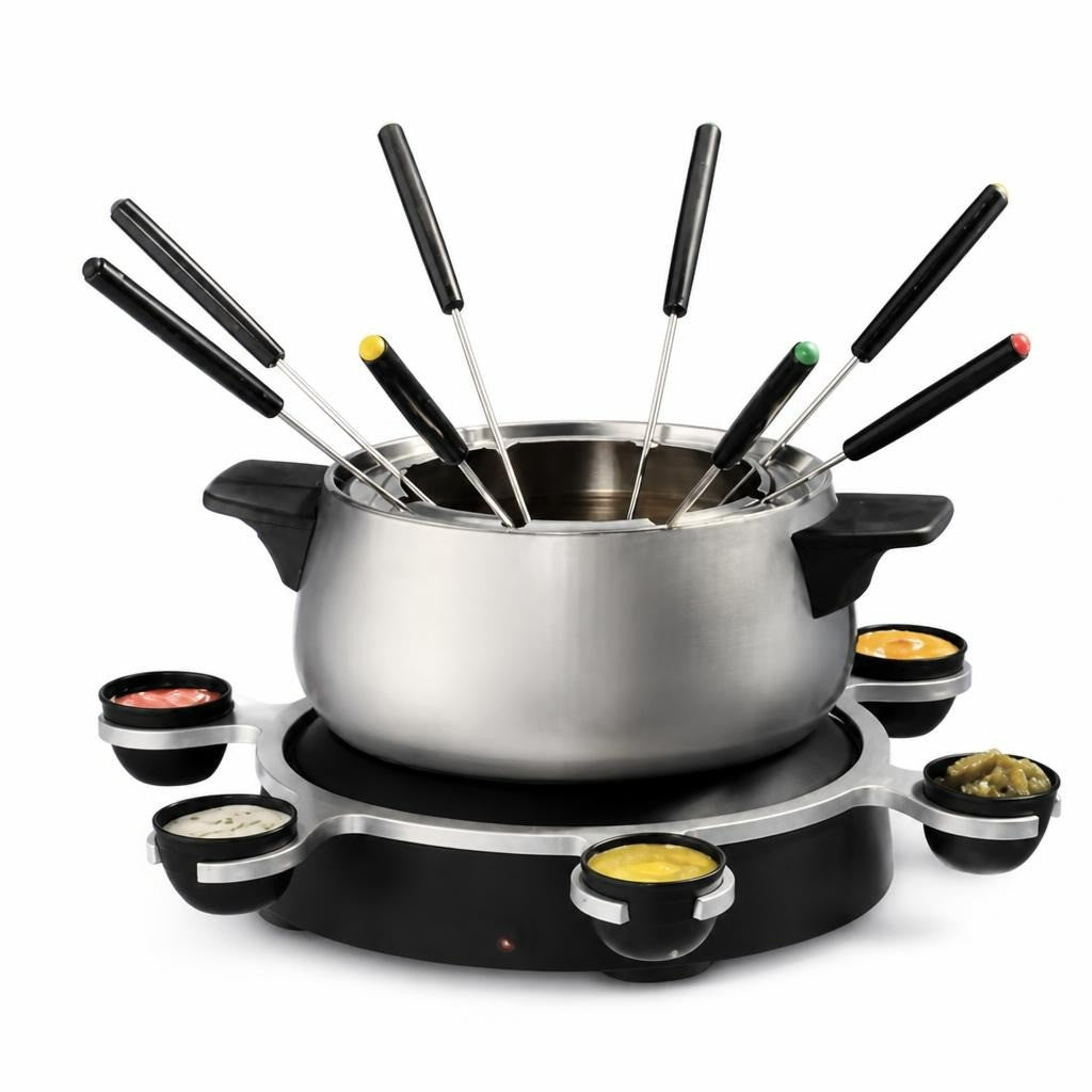 Electric Kettle Set Black & Silver, Brand Unclear - at Why Go Less, Lebanon
