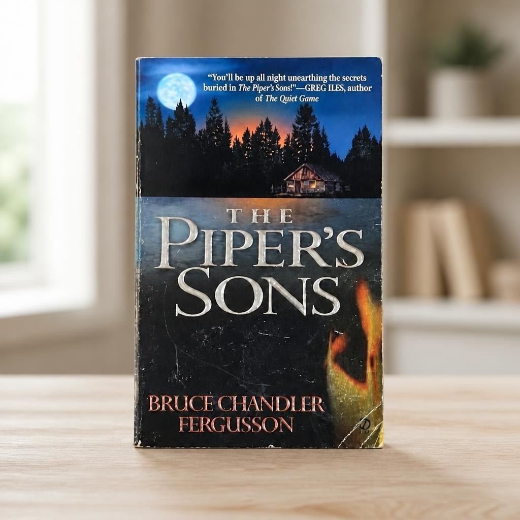 The Piper's Sons - Bruce Chandler Fergusson paperback - on surface shot, second-hand at Why Go Less, Dekwaneh, Lebanon