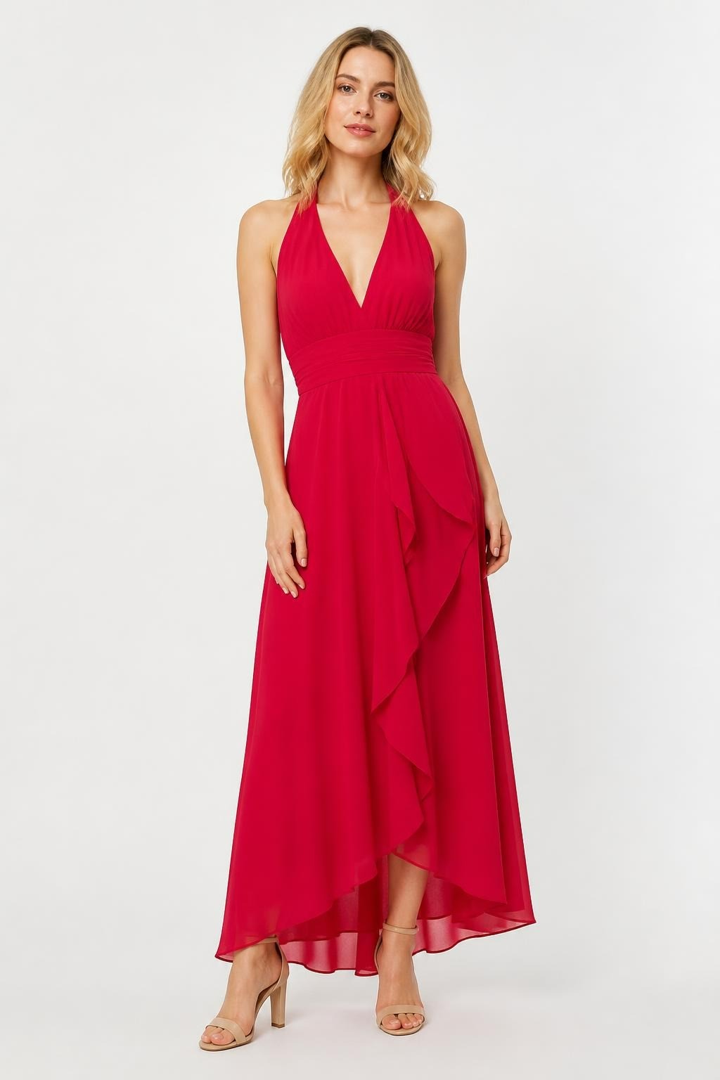 Karen Millen Red Dress/Top UK12 US8 EU40 | Pre-Loved | Why Go Less
