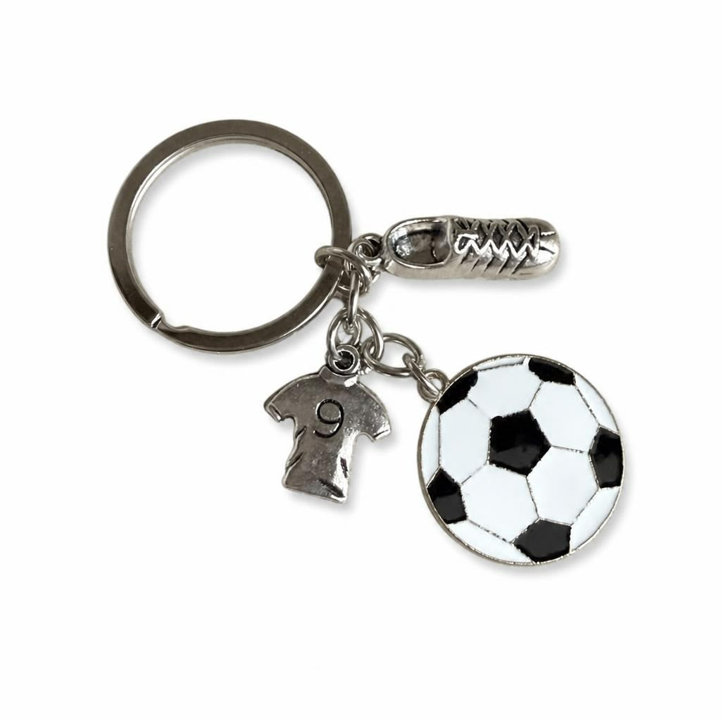 Mini tennis ball keychain, neon yellow | New | Why Go Less