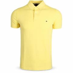 Tommy Hilfiger Yellow Slim Polo Shirt - at Why Go Less, Lebanon