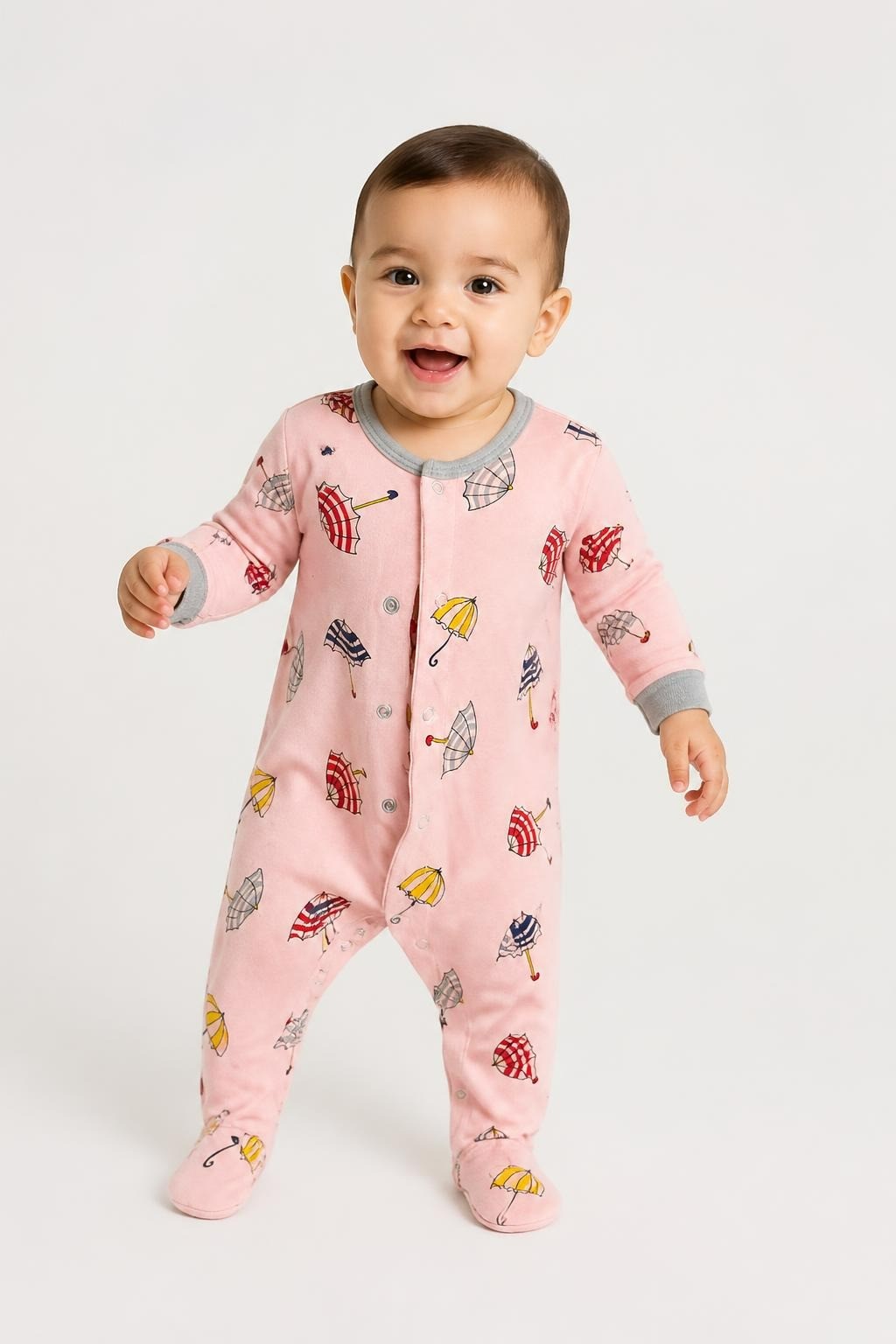 Crimson Long-sleeve Snap Baby Bodysuit - at Why Go Less, Lebanon