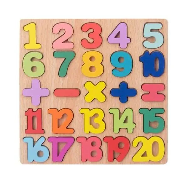 Colorful Foam Alphabet and Wooden Number Letters Set | Pre-Loved | Why Go Less