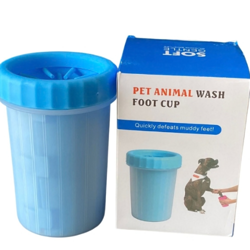 Portable Dog Paw Cleaner Cup - Soft Silicone Pet Foot Washer for Muddy Paws - Digollo at Why Go Less, Lebanon