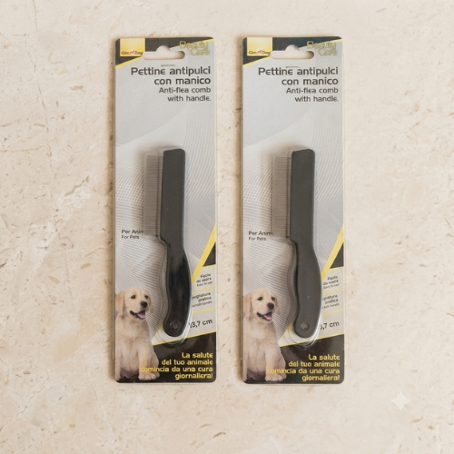 GimDog Anti-Flea Comb with Ergonomic Handle - Fine-Toothed Pet Flea & Tick Removal Comb - Digollo at Why Go Less, Lebanon (2)