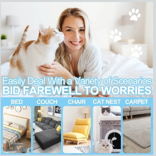 Self-Cleaning Lint Roller & Pet Hair Remover for Furniture, Bedding, and Carpets - Digollo at Why Go Less, Lebanon (2)