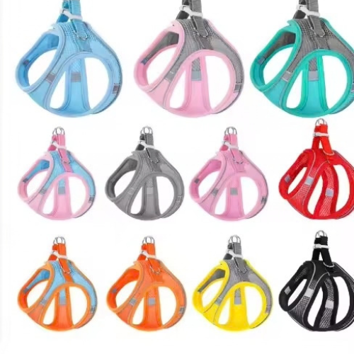 Reflective No-Pull Dog Harness - Breathable Mesh Vest with Safety Clips - Digollo at Why Go Less, Lebanon