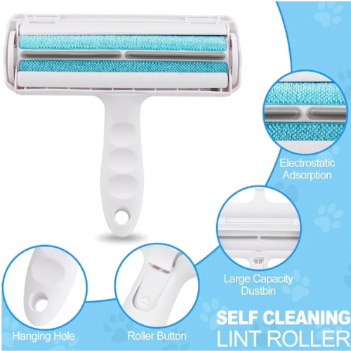 Self-Cleaning Lint Roller & Pet Hair Remover for Furniture, Bedding, and Carpets - Digollo at Why Go Less, Lebanon