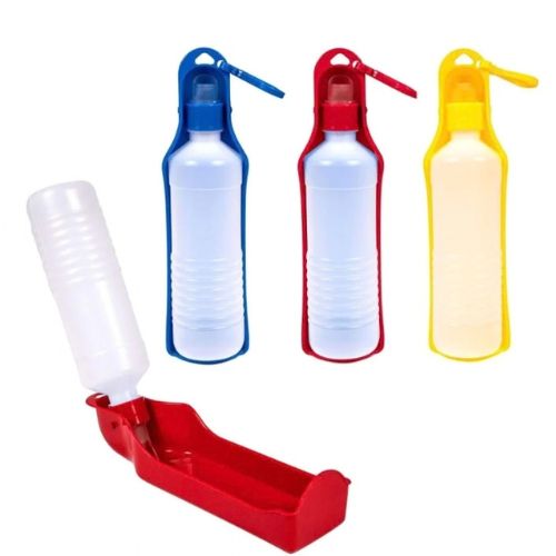 Portable Dog Water Bottle with Foldable Drinking Trough & Travel Clip - Digollo at Why Go Less, Lebanon