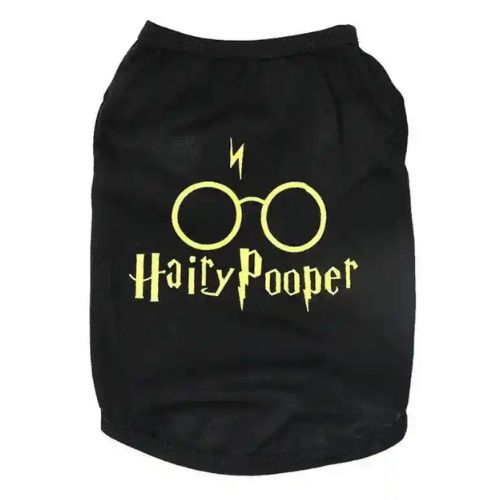 Hairy Pooper Dog T-Shirt - Funny Harry Potter Inspired Dog Clothes - Digollo at Why Go Less, Lebanon