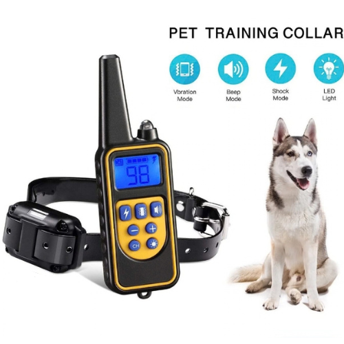Premium Rechargeable Dog Training Collar with Remote | Shock, Vibration, Beep & LED Modes - Digollo at Why Go Less, Lebanon