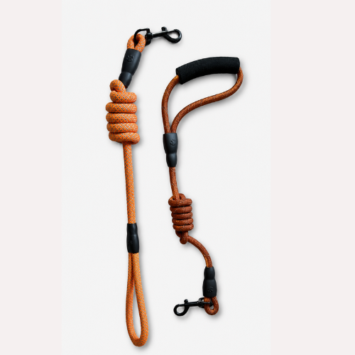 Heavy Duty Climbing Rope Dog Leash with Padded Comfort Handle - Reflective Strong Pet Leash for Medium & Large Dogs - Digollo at Why Go Less, Lebanon